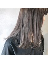 ミント(mint) 赤み除去グレージュ×ハイライト×ロブ