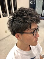 グラスマーブル(Glass Marble)&nbsp;黒髪ツーブロックショート