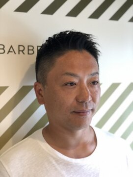 40代メンズ 爽やかベリーショートスタイル L バーバーバー ナカノ Barber Bar Nakano のヘアカタログ ホットペッパービューティー