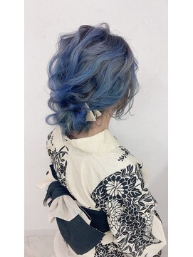 ヘアーセットサロン ピンキー(Hairset Salon Pinky) Pinky..浴衣アレンジ ル-ズシニヨン