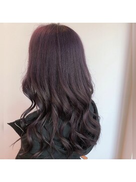 ヘアーデザインルアナ(Hair design Luana.) 大人かわいいパープルカラー