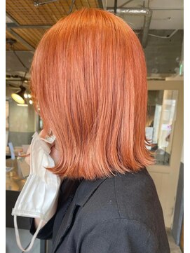 キーン 立川店(keen) 【keen×田中】オレンジベージュ×ミディ