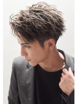 リップス レイ ギンザ(LIPPS Ray GINZA)&nbsp;ツイストスパイラル刈り上げかきあげツーブロック