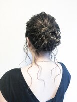 ネオリーブ チッタ 阿佐ヶ谷店(Neolive citta)&nbsp;結婚式・二次会お呼ばれ大人編み込みフルアップスタイル☆