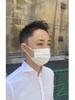 日本橋三越前メンズ美容室刈り上げビジネスショート