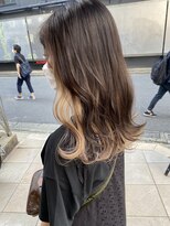 サロンドミルク 新百合ヶ丘店(salon de MiLK)&nbsp;インナーカラー　イヤリングカラー　ハイライト【新百合ヶ丘】