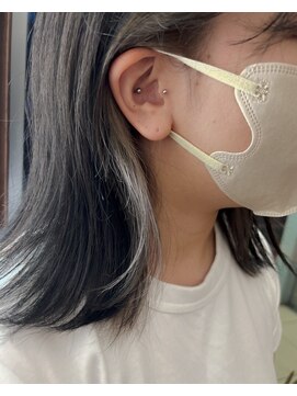 イマジン 川越(IMAGINE) 10代20代透明感抜群！グレーベージュインナーカラー