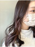 インナーカラー/ピンクベージュ