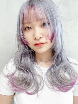 アルバム 渋谷パルコ(ALBUM) ウルフレイヤーアクセントピンク_チェリーブラウン_78927