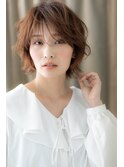 大人かっこいいくせ毛風ボブウルフマッシュTb2浦和20代30代40代