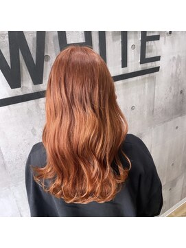 アンダーバーホワイト 南海難波店(_WHITE) オレンジブラウン