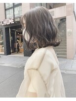 赤みを消すアボカドベージュシアーカラー【Lomalia表参道/原宿】