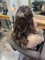 ロア 福岡天神本店(LORE)&nbsp;パーティーヘアセット