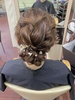 ヘアサロン ユニティ(Hair Salon Unity) 大人っぽお団子スタイル