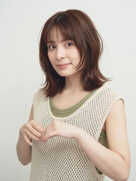 ルクスドレ 新宿(Luxe doree') 外ハネボブ/グラデーションカラー/ペールベージュ[新宿]