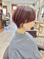 ラポール 柏店(RAPPOR) 大人ショート/ヘルシースタイル/ピンクパープル/20代30代40代