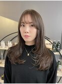 ふわっと動きのあるレイヤーカット