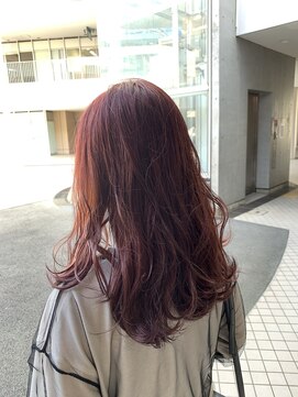 エスプリ アリュール 西大井店(allure) ハイライト×ピンクイルミナカラー【西大井、大井町】