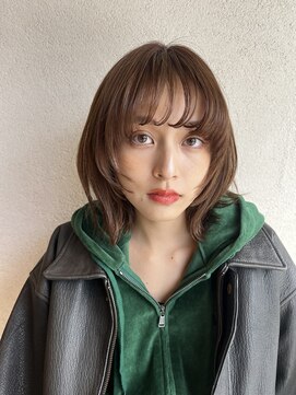 ルル 表参道(lulu.) 【高橋弥生】くびれボブ　　フェイスレイヤー