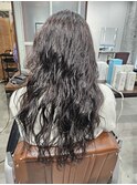 毛先抜け感パーマ