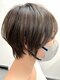 テティ(Tetty)の写真/再現性抜群☆時間をかけて細部まで丁寧にドライカットするので、束感が広がらずまとまるショートで好印象♪