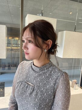 インカント バイ ハンズ incanto by hands リボンアレンジ/ヘアアレンジ/ヘアセット/リボン/おくれ毛