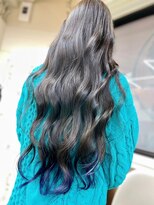 マティーナ ヘアー 池袋(Matina hair)&nbsp;【ダークブルーエンドカラー】20代30代40代50代