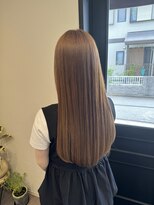 ラヴィン(LOVIN’)&nbsp;透明感ベージュ/髪質改善トリートメント/ロング