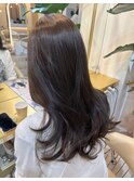 透明感たっぷりカラー