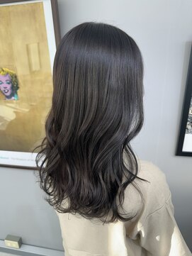 ヘアーアンドビューティーザ エフ(Hair Beauty the F) *韓国風_巻き髪_ダークグレージュ_m118