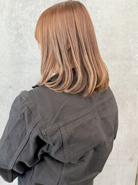 モリオ(morio) ボブルフこなれミディワンカールくびレイヤー20代30代40代