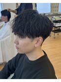 【緩め波巻きパーマ】メンズカット名古屋スパイラルツイスト名駅