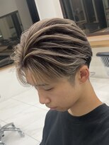 センターパートバレイヤージュ