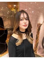 ハローバイシー 仙台(Hello by Sea)&nbsp;メルティカラー×フェミニンロング[似合わせカット/レイヤー]