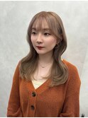 CHELL_韓国レイヤーカットでくびれヘアに華やかさUP顔周りカット