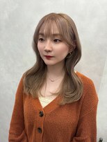 スカイ 本店(SKY)&nbsp;CHELL_韓国レイヤーカットでくびれヘアに華やかさUP顔周りカット