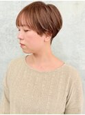 刈り上げマッシュショート刈り上げ女子かっこいいショートヘア
