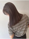 乾かすだけでキマる髪/馴染むハイトーングレージュ