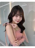 博多/顔周り/前髪カット/韓国ヘア