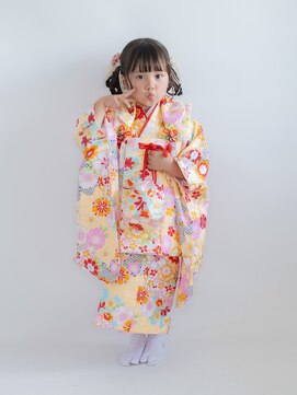 ヘアーサロン ラフリジー(Loufreasy) 七五三3歳着付け&ヘアセット&メイク/着付け着物レンタル代々木