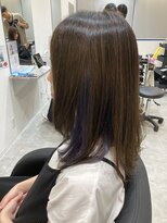 リラ(Rira)&nbsp;レイヤースタイル×インナーパープル☆