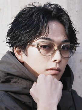 フィフス 名駅(fifth) 名古屋ルーズパーマ名駅ニュアンスパーマメンズセンターパート