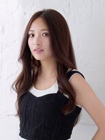 ラフィス ヘアー リュクス 門前仲町店(La fith hair luxe)&nbsp;【La fith】ニュアンスカラー×ゆるふわロング×センターバング