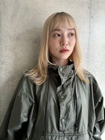 オーダー(OORDER)&nbsp;[KAGIWADA] 顔まわりレイヤー/ブリーチ/ダブルカラー