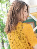 カバーヘア ブリス 上尾西口店(COVER HAIR bliss)&nbsp;■レッドブラウンゆるふわヘルシースタイル308-2上尾30代40代