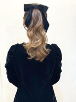 セルカ 新宿(CERCA)&nbsp;新宿韓国風高めポニーテール☆CERCA新宿/トレンドカラー