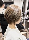 ☆ショートボブ×ハイライト