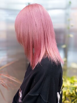 ペールピンク　残留はがし