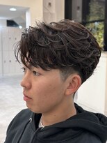 アノ 別府店(Ano.)&nbsp;大分ニュアンスパーマセンターパートフェザーパーマ毛流れパーマ