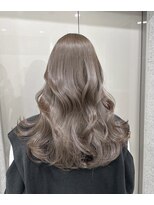 シェノン 表参道(CHAINON)&nbsp;表参道/着物ヘア/ダークアッシュ/ミディアムレイヤーカット/渋谷